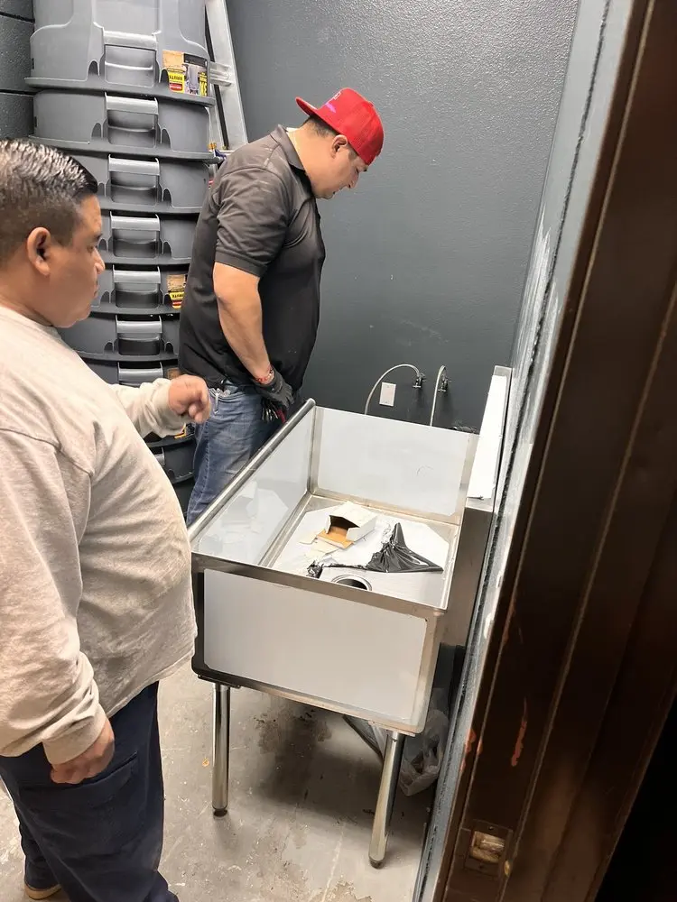 Commercial plumbing and sink installation in Bluefield